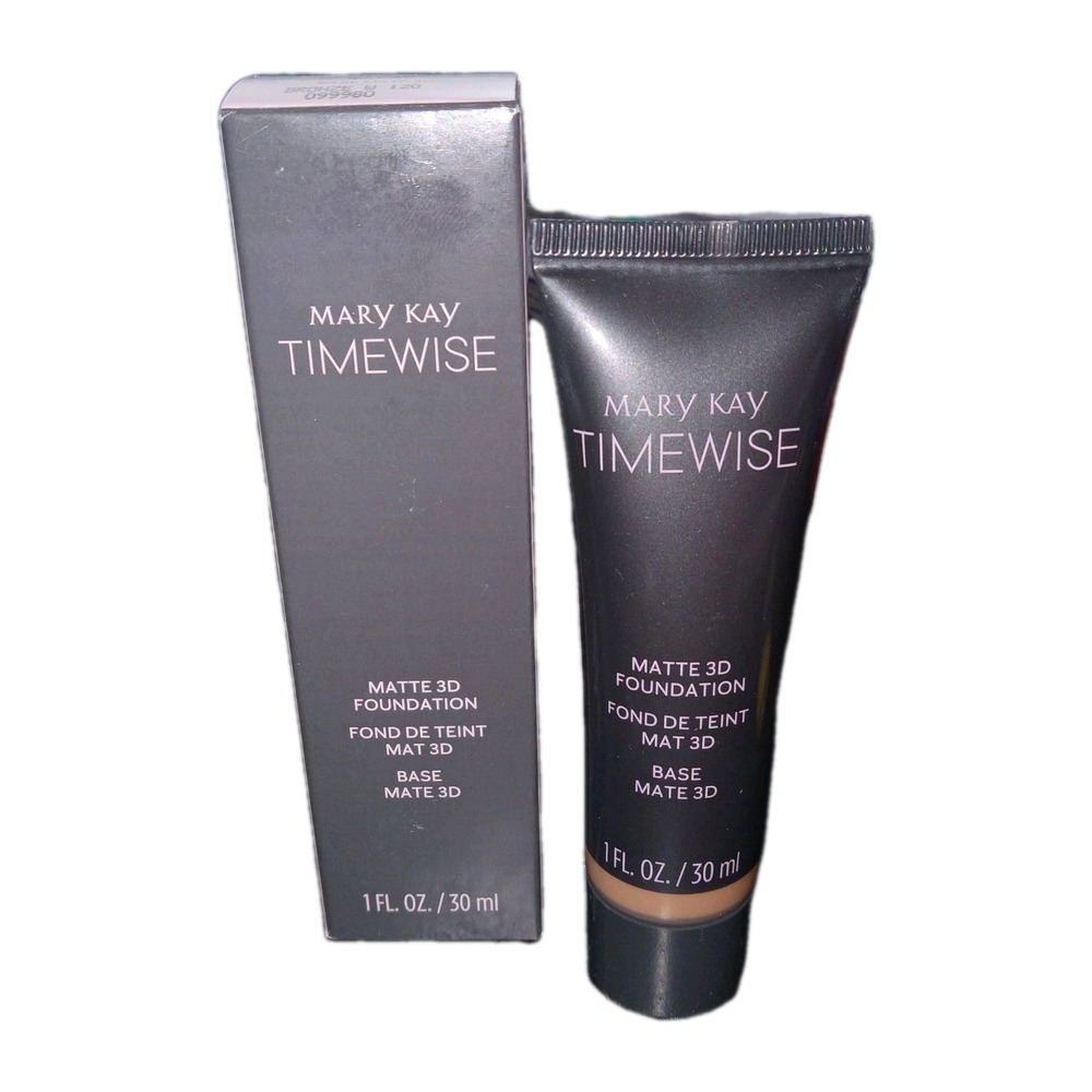Mary Kay Timewise Matte 3D Foundation‎ Bronze W 110 Full Size 099979 W110
